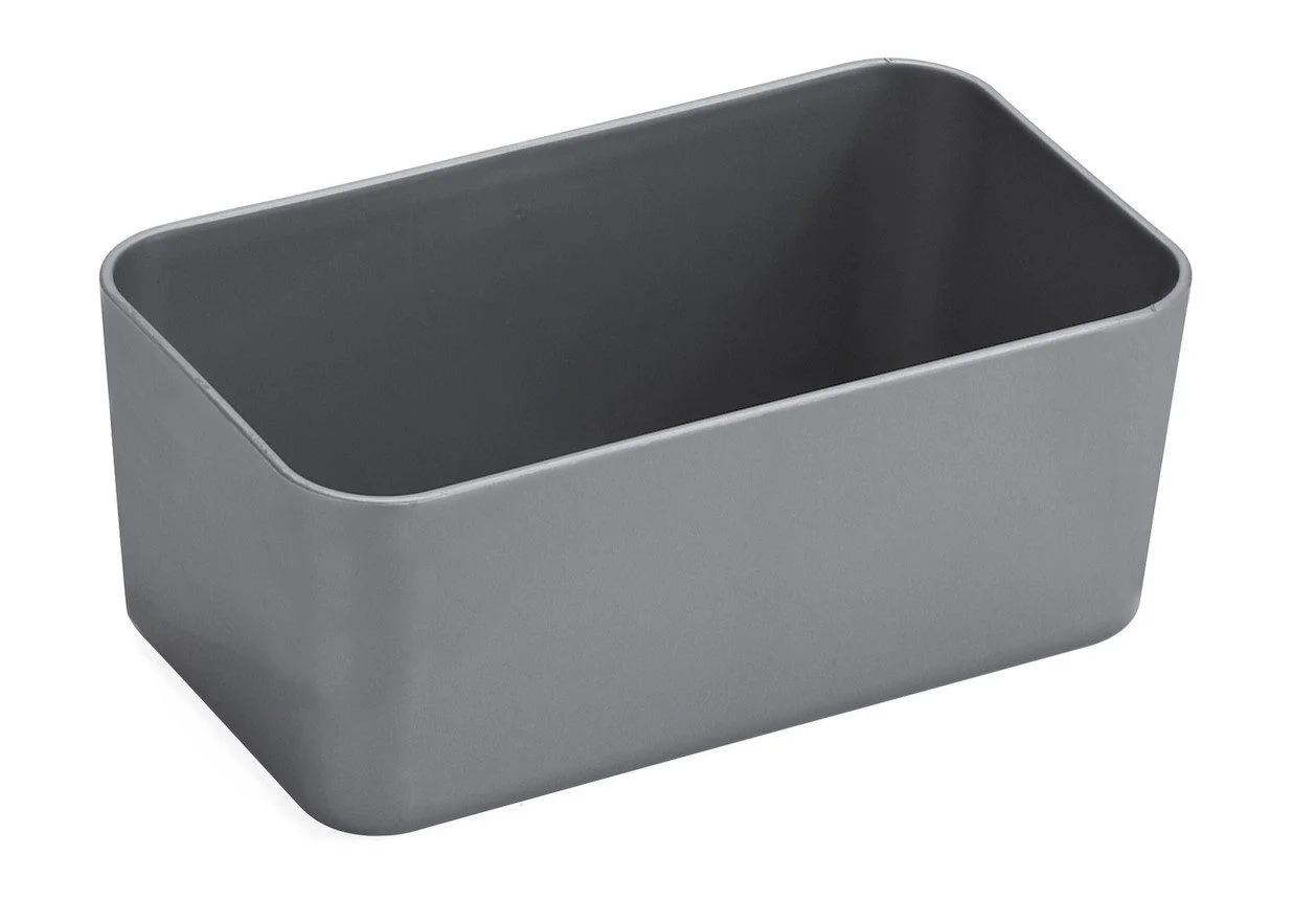 Aufbewahrungsbox Einsatz für Q-Line – 0,35 l, Metallic