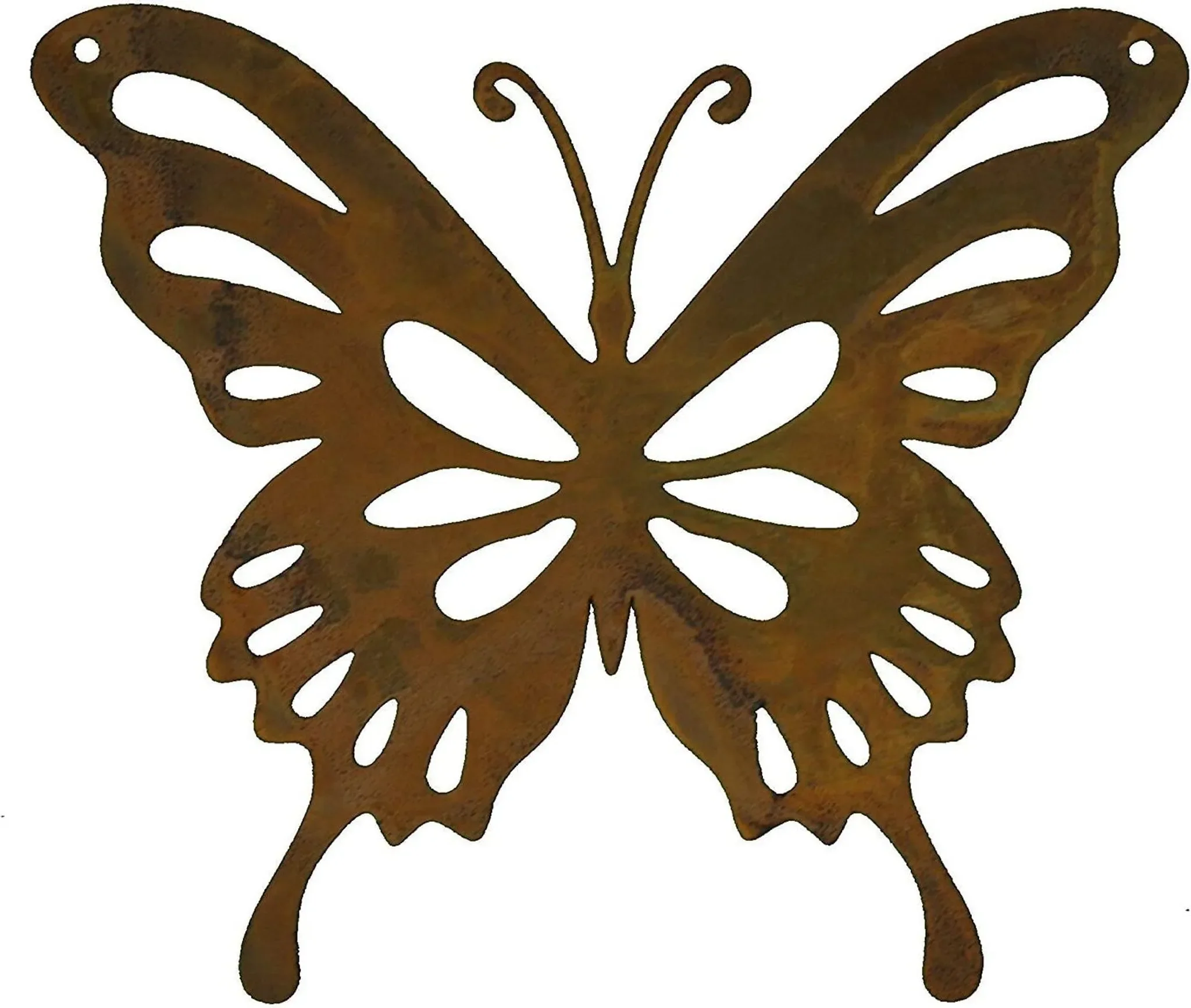 Rostikal Hängedeko Schmetterling – Fenster- & Gartendeko im Vintage-Look