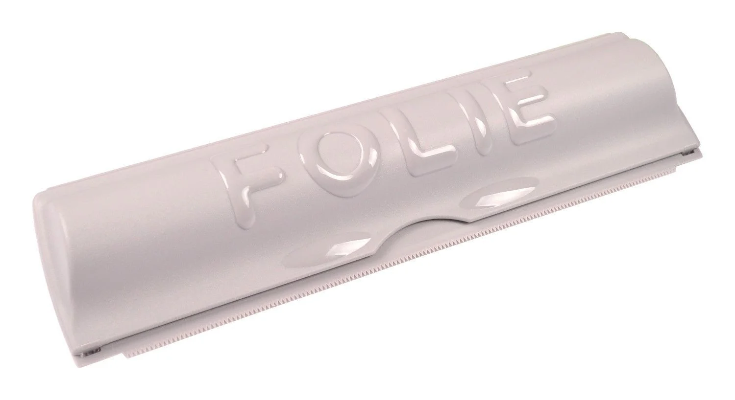 Folienabroller & Rollenhalter – Folienschneider aus Kunststoff, Hellgrau