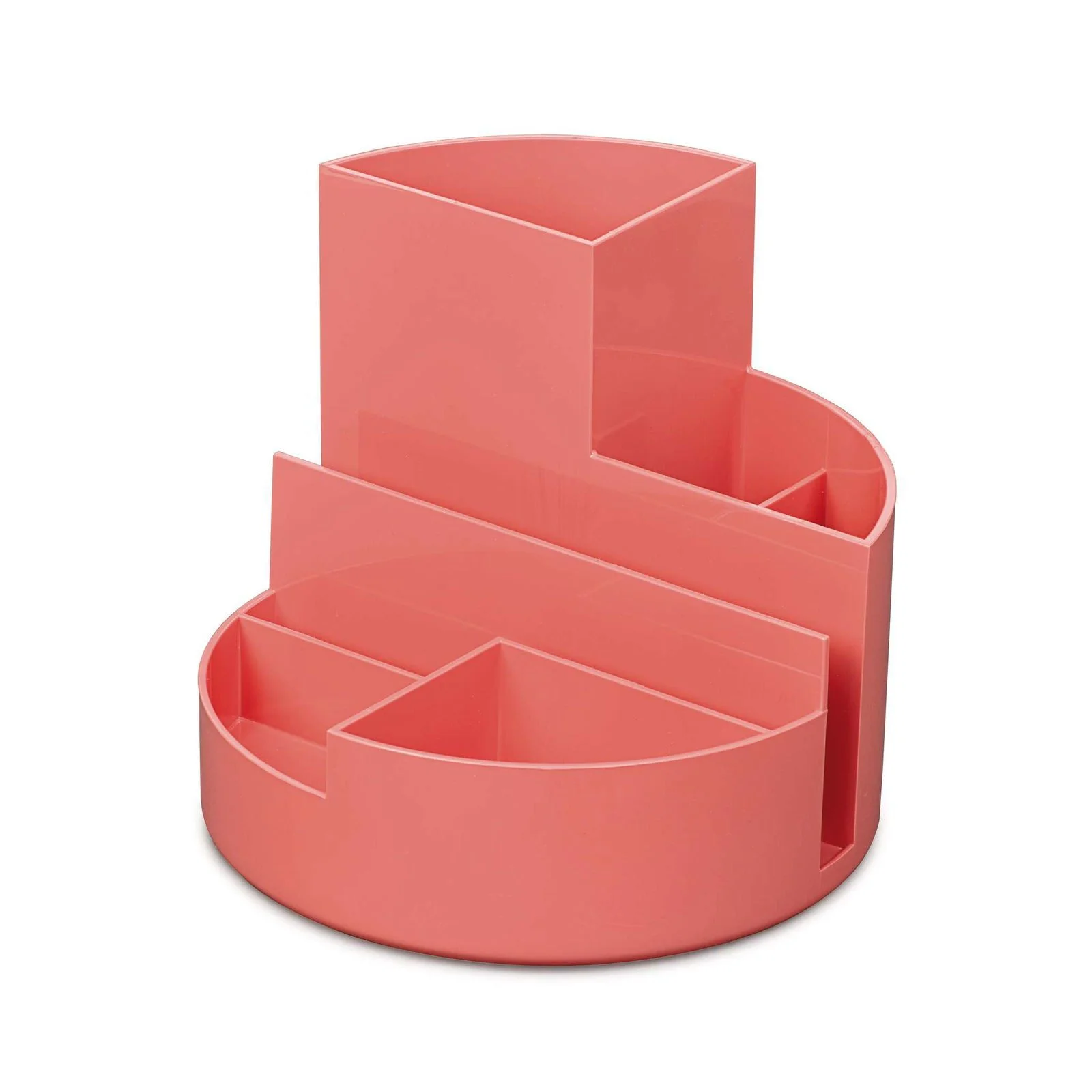 MAUL Rundbox – Schreibtisch-Organizer Ø 14 cm, Pink