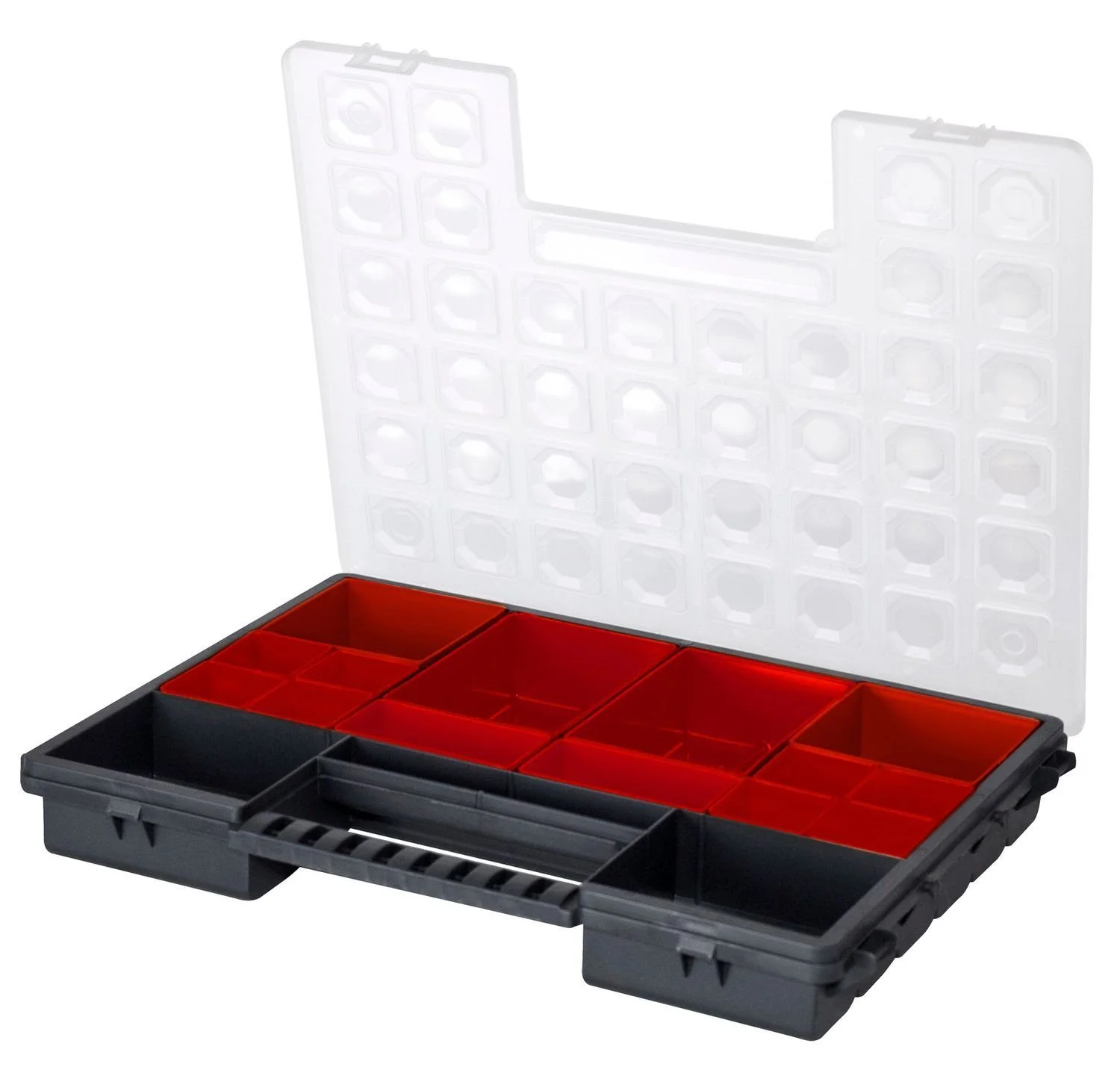 Aufbewahrungsbox XL Organizer – Sortimentskasten mit 16 Fächern