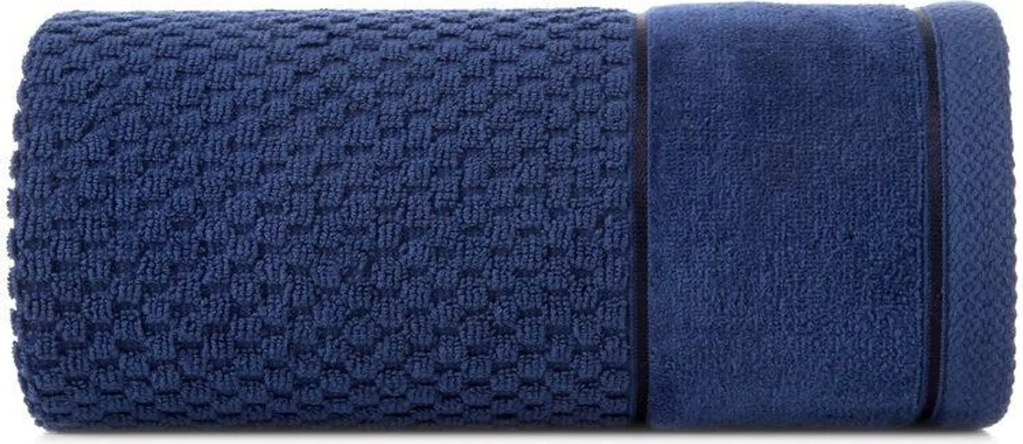 Handtuch „Frida“ 50 × 90 cm – 100 % Baumwolle, Dunkelblau