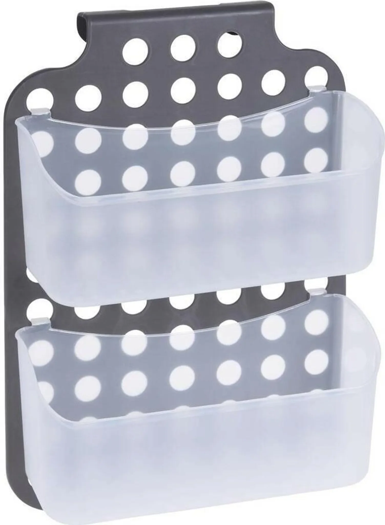 Badezimmer-Organizer aus Polypropylen – Duschregal 35 × 25 × 10 cm, Weiß