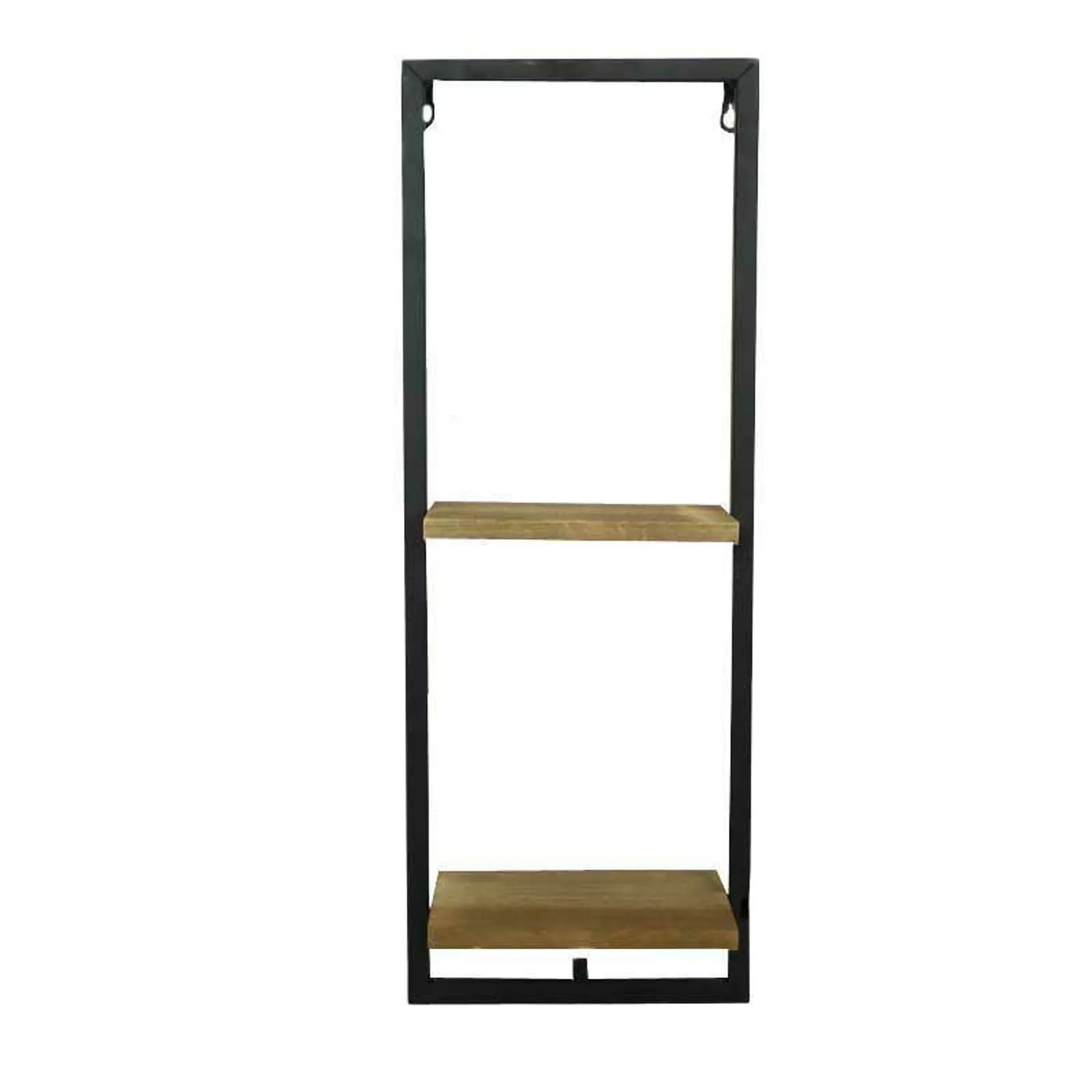 Metall-Wandregal TANDOR 20 × 55 cm – Industriestil