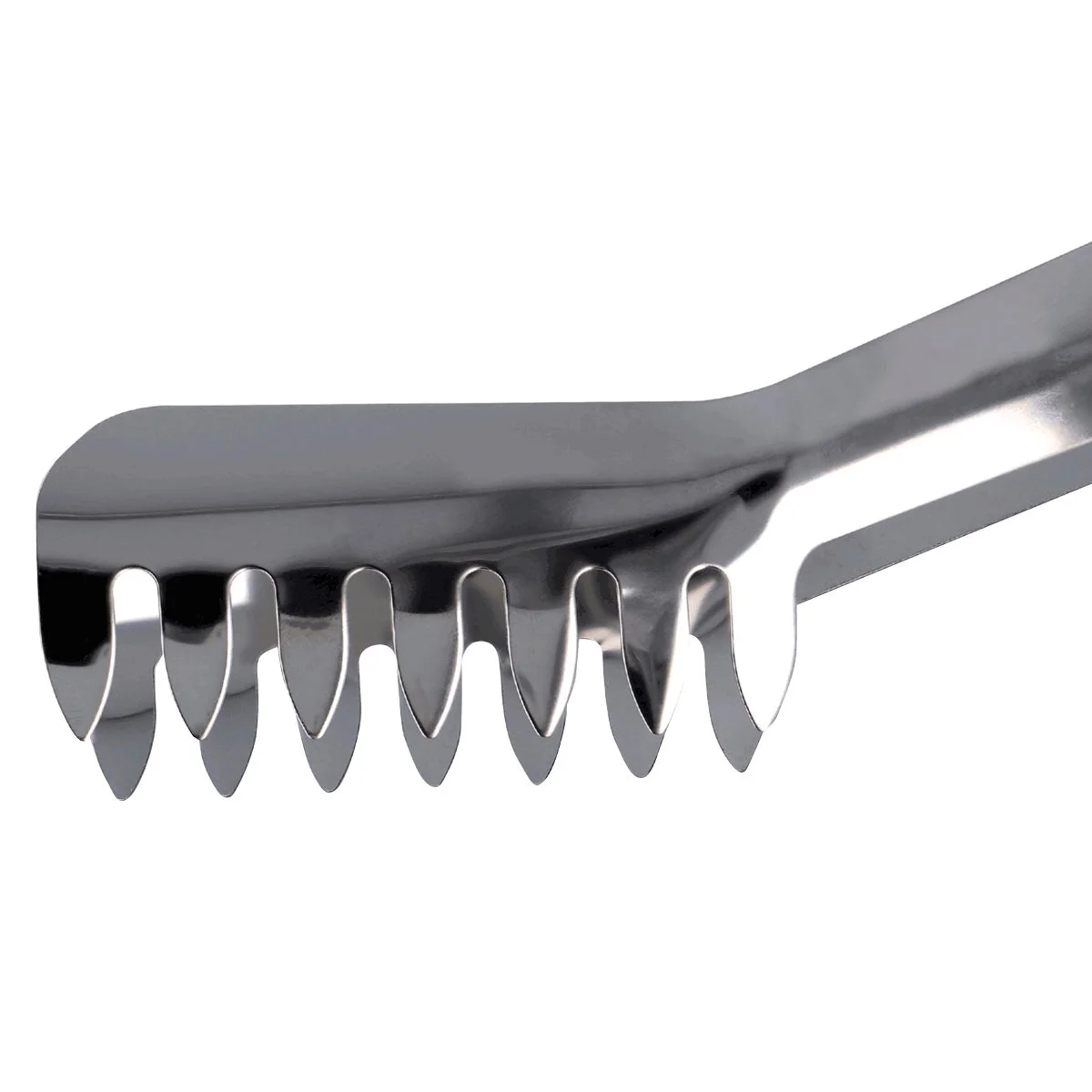 Spaghettizange aus Edelstahl – vielseitige Küchen- & Servierzange, 19 cm